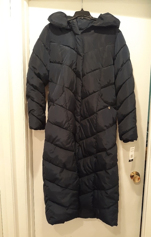 Steve Madden Long Puffer Coat - Large